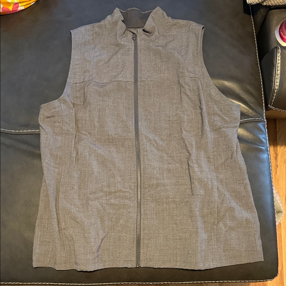 Women's Cuddl Duds Scrubs 5-Pocket Lined Vest